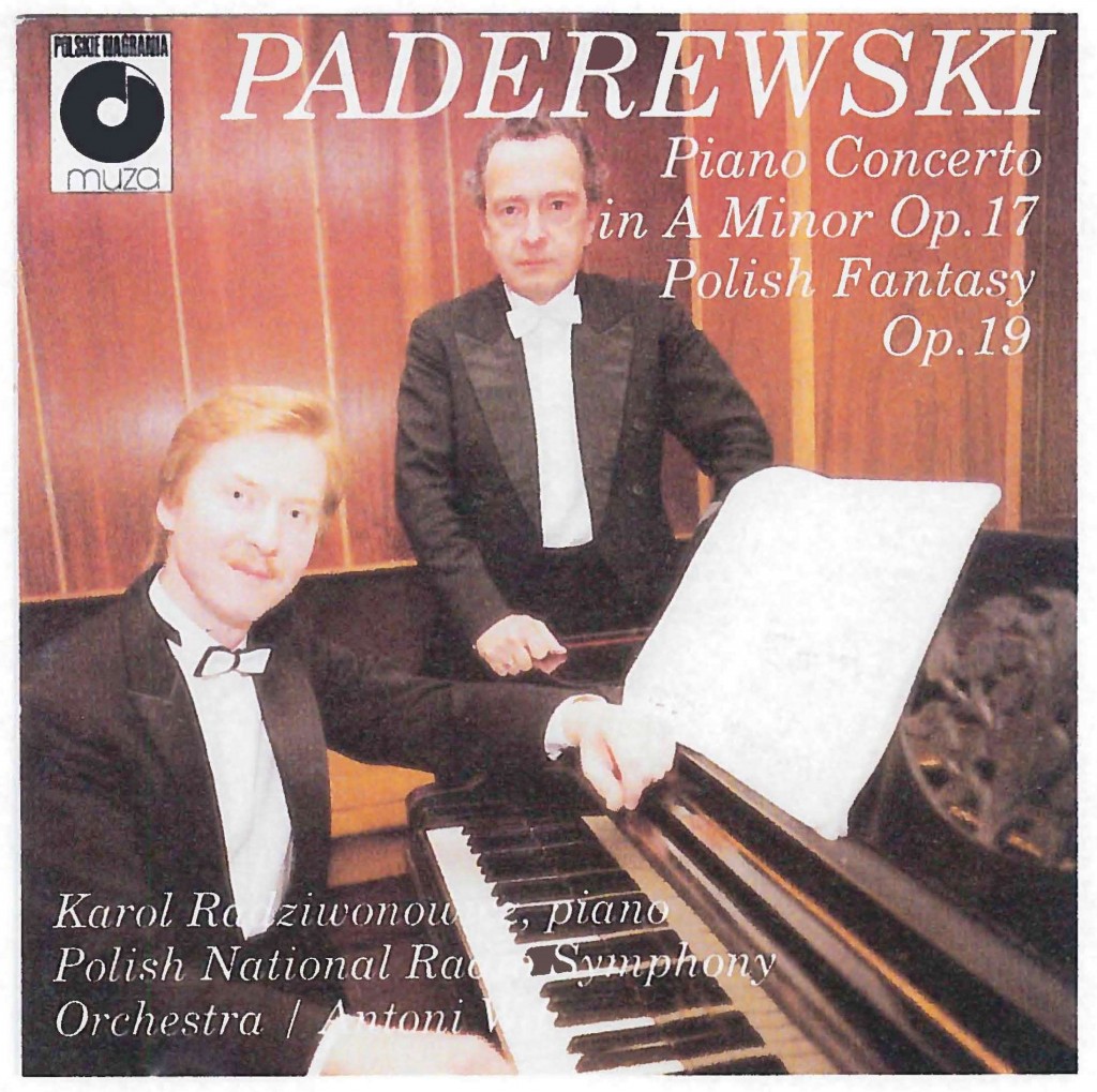 Paderewski Piano Concerto in A Minor Op. 17